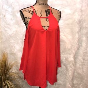 GB Cold Shoulder Ladies Tops